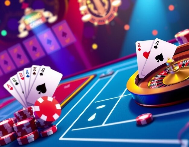 Competitive Teen Patti table interface